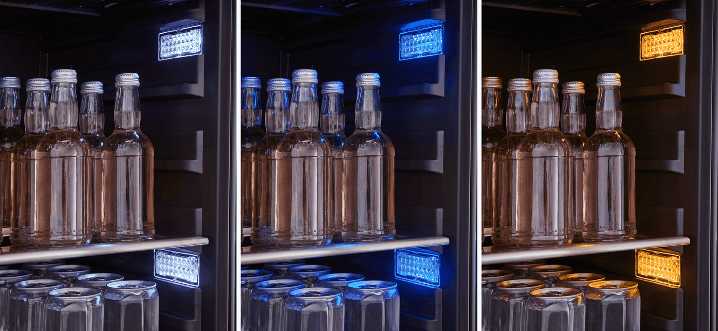 Zephyr PRB24C01AGADA Presrv ADA Beverage Cooler, 24in Compact, SS+Glass, Reversible Door + Lock, 1 Zone