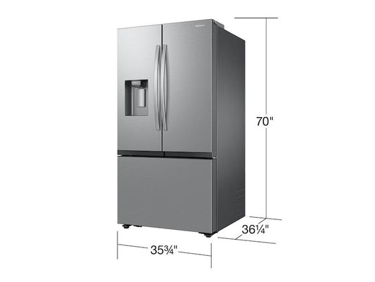 Samsung RF32CG5400SRAA 31 cu. ft. Mega Capacity 3-Door French Door Refrigerator with Four Types of Ice in Stainless Steel