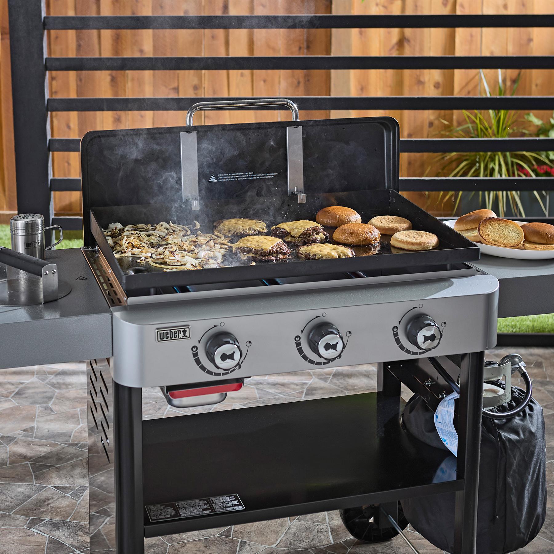 1501005 Weber® 28" Rust-Resistant Griddle - Black