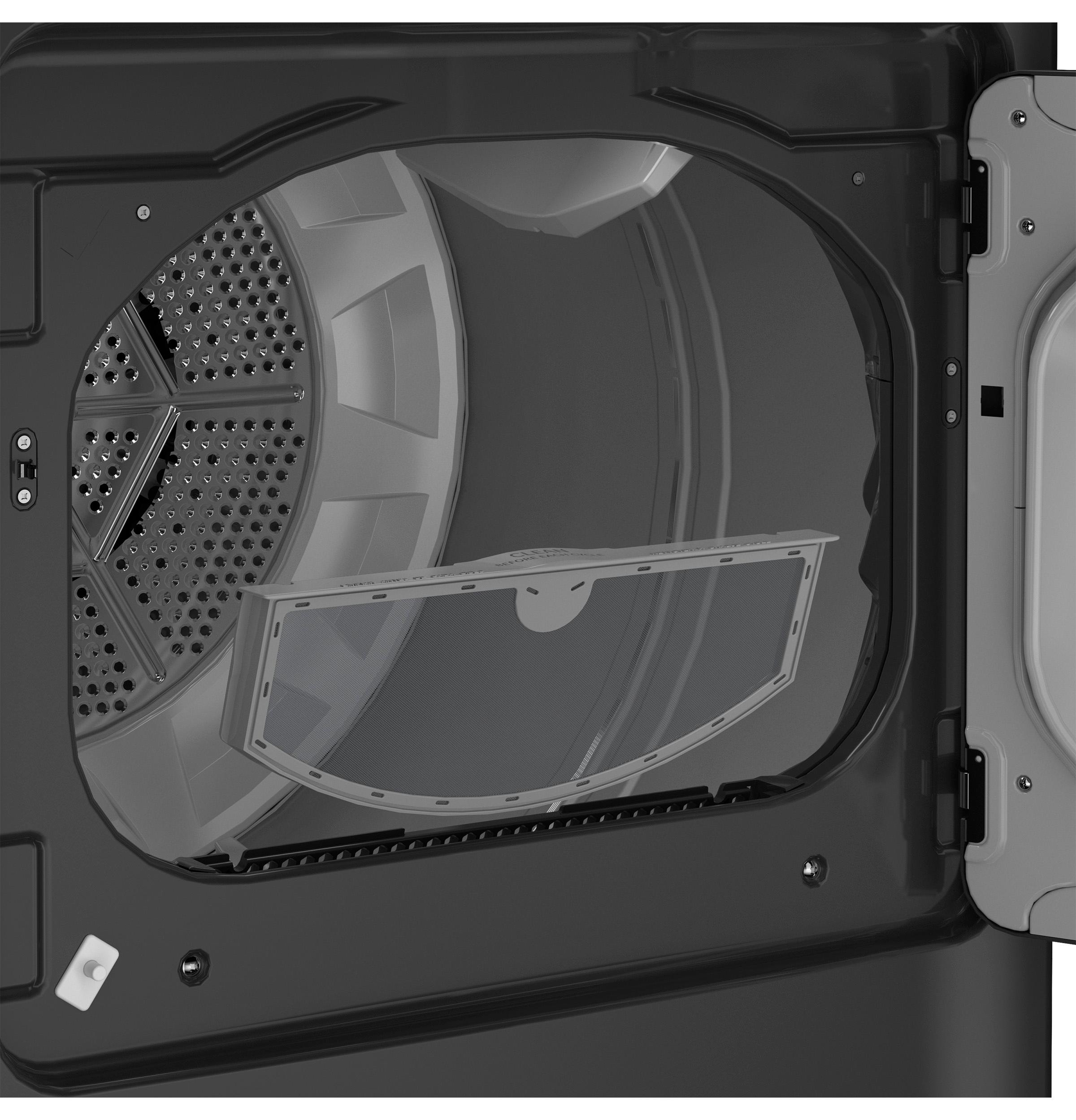 GTD58EBPVDG GE® 7.4 cu. ft. Capacity Electric Dryer with Up To 120 ft. Venting and Sensor Dry