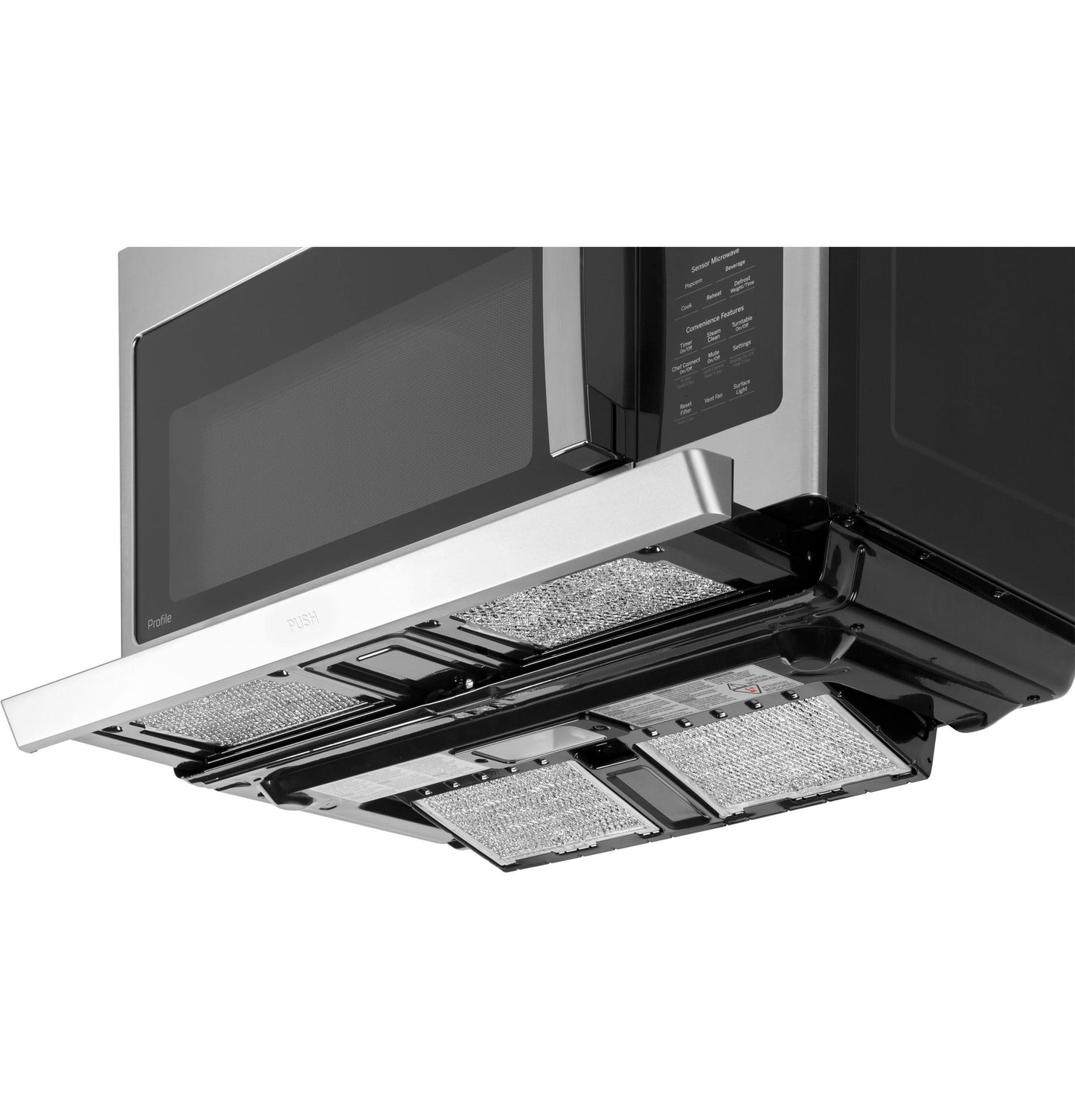 PVM9225RYSS GE Profile™ 2.2 Cu. Ft. Over-the-Range Sensor Microwave Oven