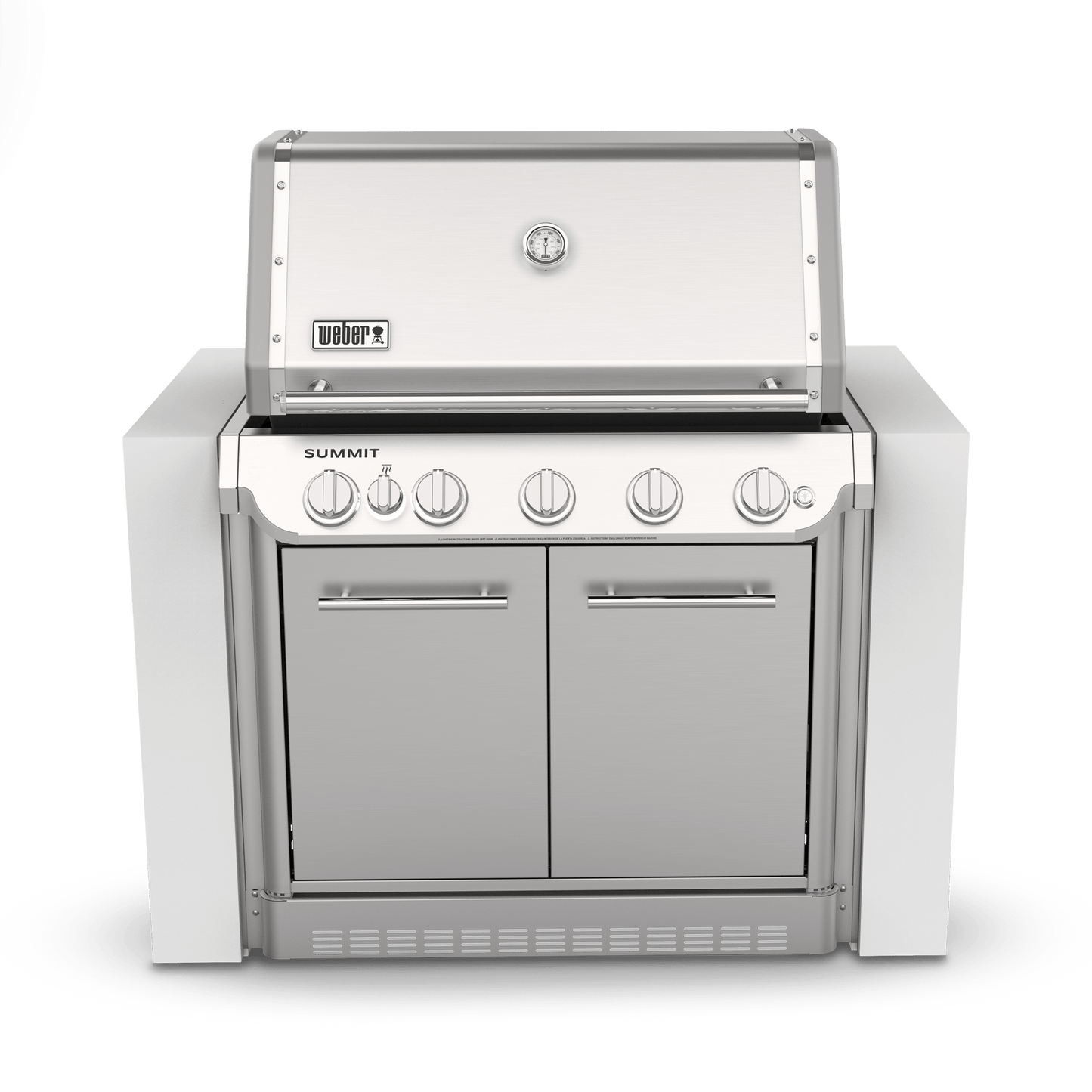 Weber 1500043 Summit® SB38 S Built-In Gas Grill (Natural Gas) - Stainless Steel