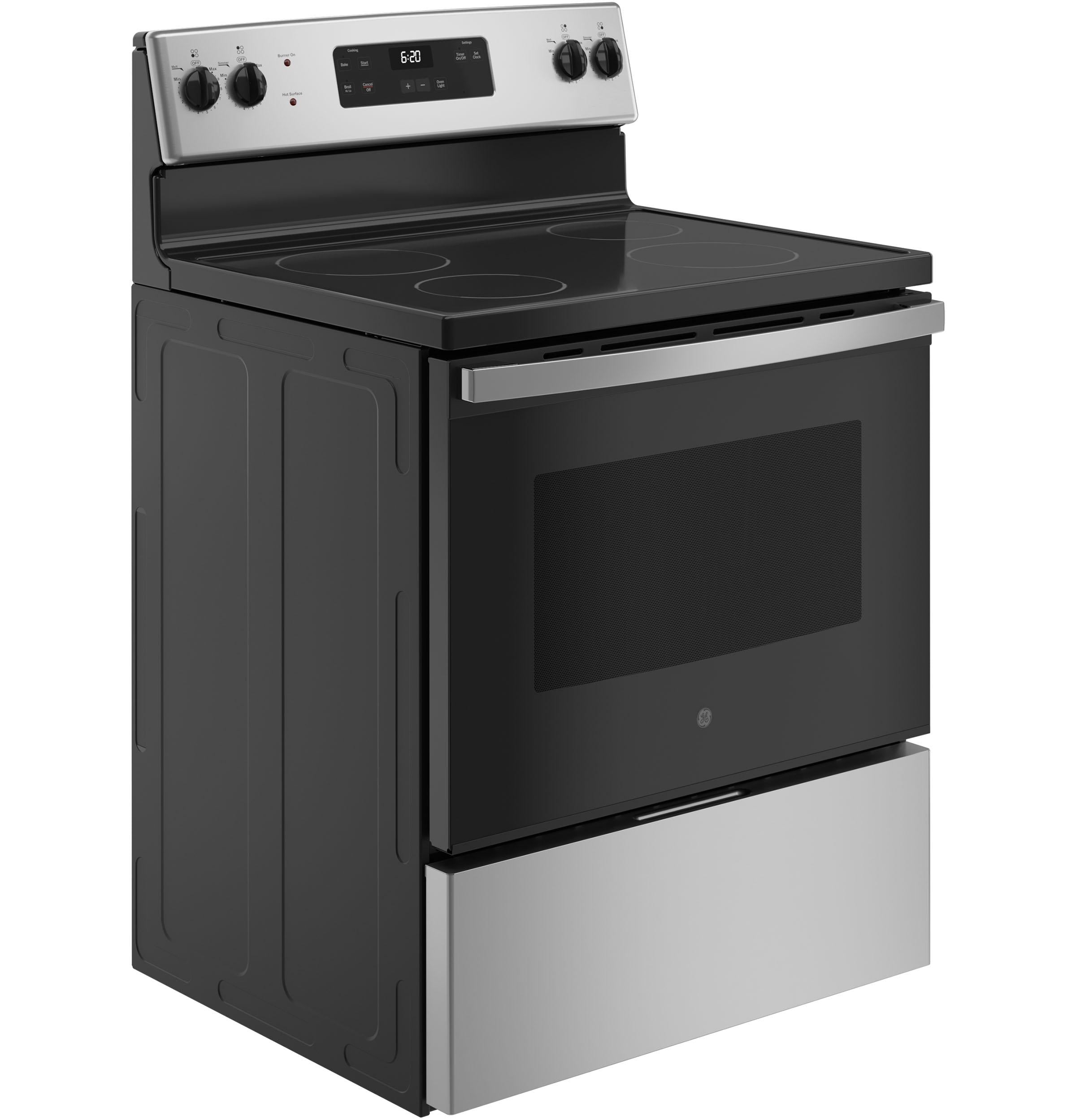 JBS62RWSS GE 30" Free-standing Electric Radiant Smooth Cooktop Range