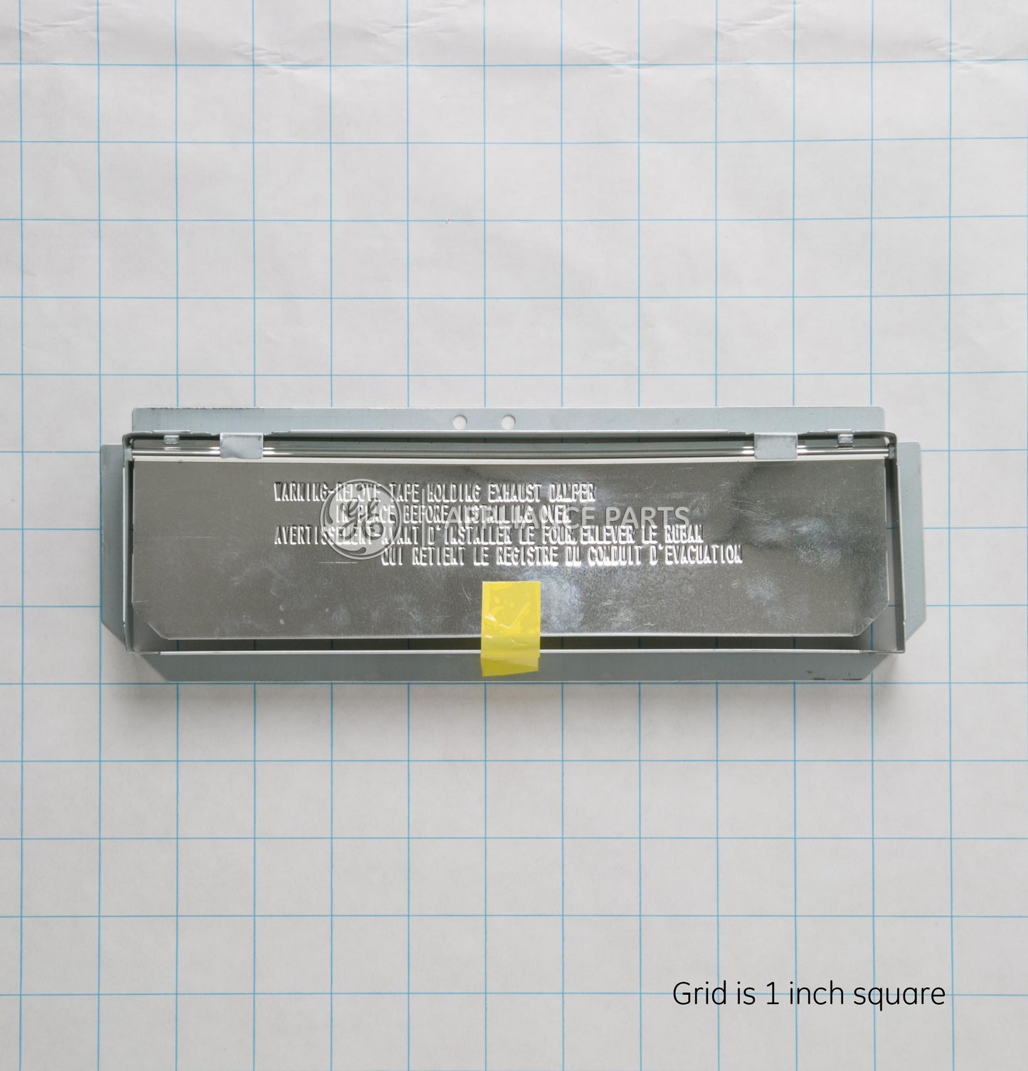 Ge Appliances WB06X10436 Microwave Hood Damper Assembly