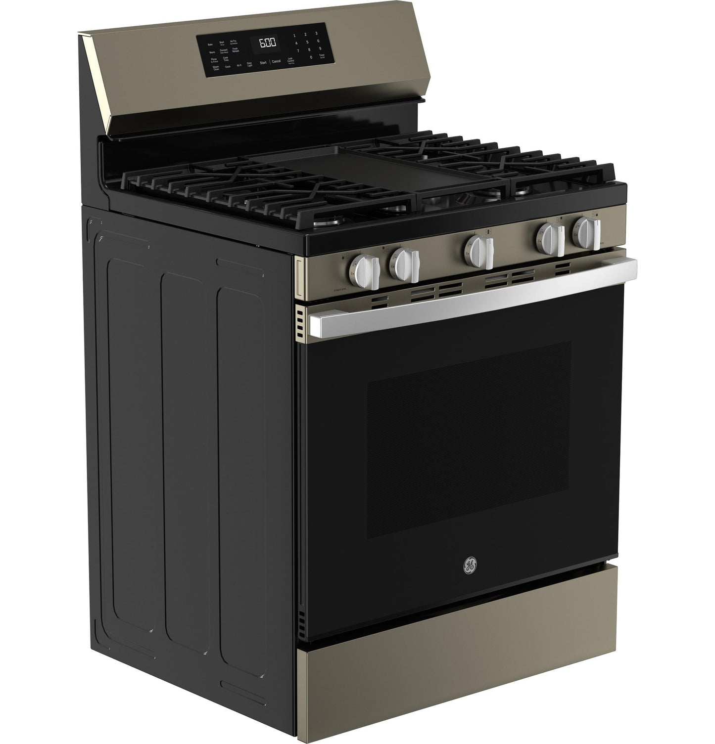 GGF600AVES GE® 30" Free-Standing Gas Convection Range with No Preheat Air Fry and EasyWash™ Oven Tray