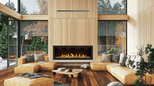 Napoleon Bbq TLV74N Tall Linear Vector 74 Direct Vent Gas Fireplace