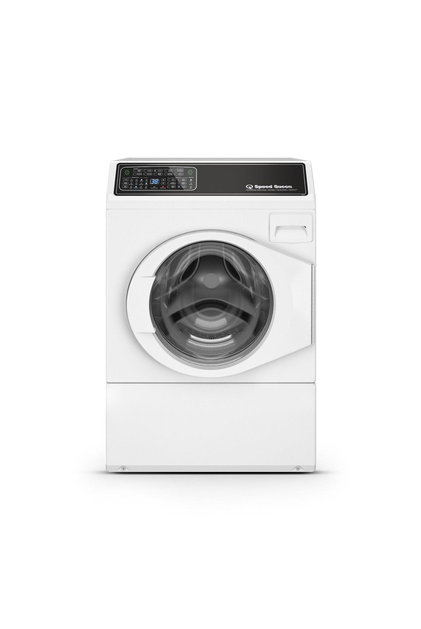 Speed Queen FF7012WN FF7 White Right-Hinged Front Load Washer with Pet Plus™ Sanitize Fast Cycle Times Dynamic Balancing 5-Year Warranty