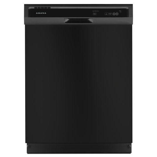 Amana® Dishwasher with Triple Filter Wash System - Black