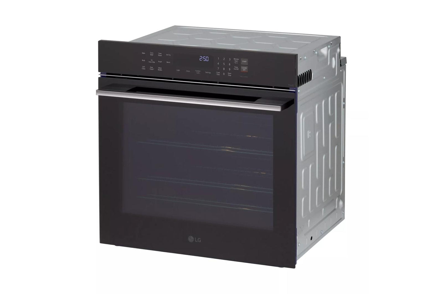 Lg WSED3023B 3.0 cu. ft. Smart Compact Wall Oven with True Convection and Air Fry