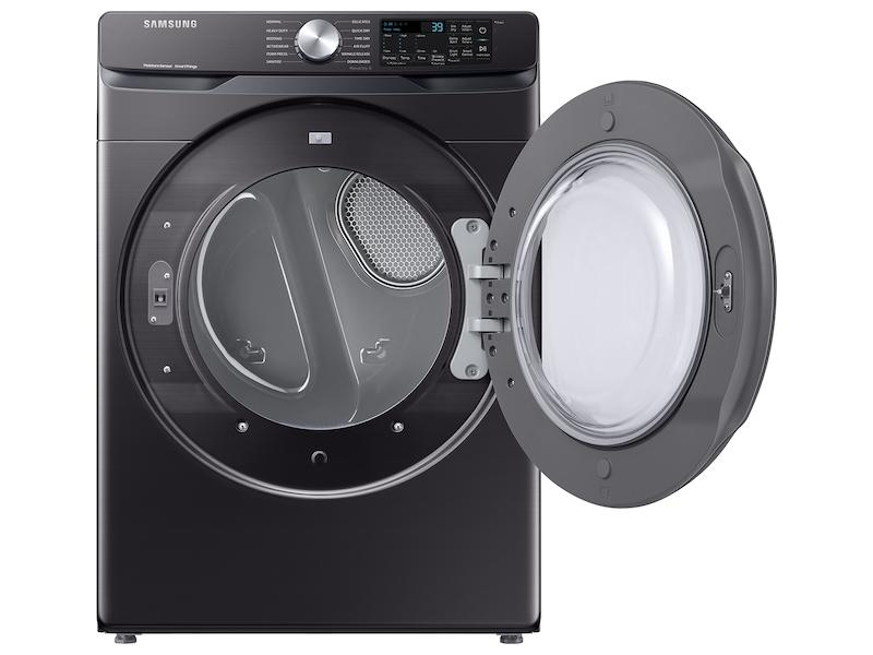 Samsung DVE51CG8000V 7.5 cu. ft. Smart Electric Dryer with Sensor Dry in Brushed Black