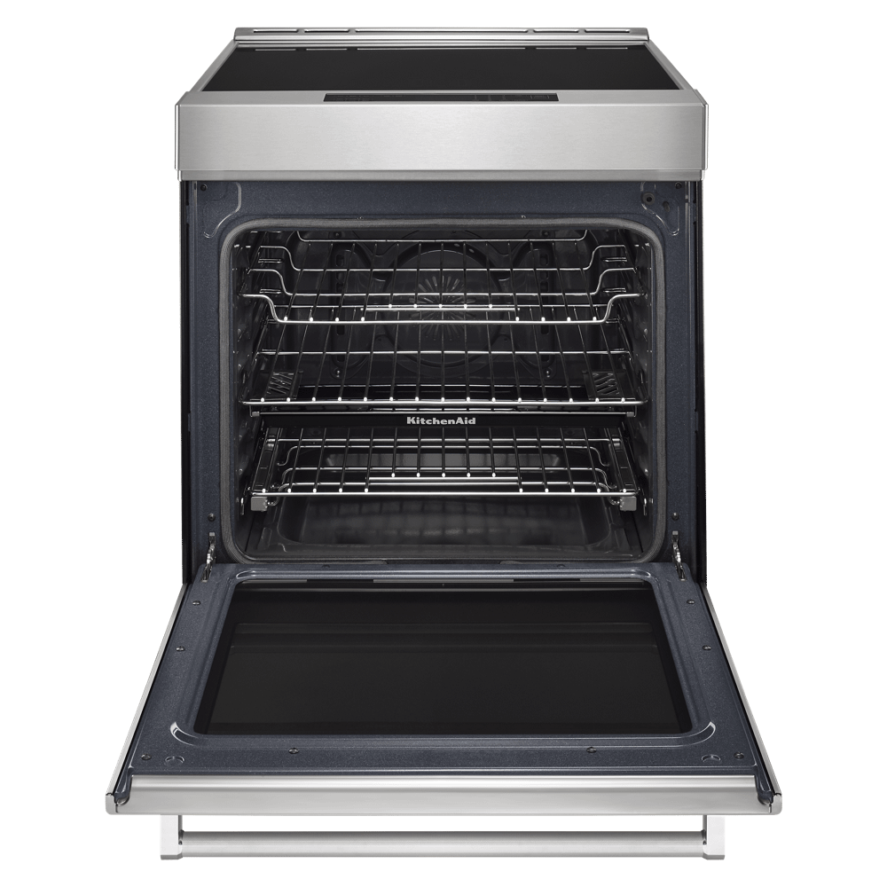Kitchenaid KSIS730PSS 30-Inch 4-Element Induction Slide-In Convection Range with Air Fry