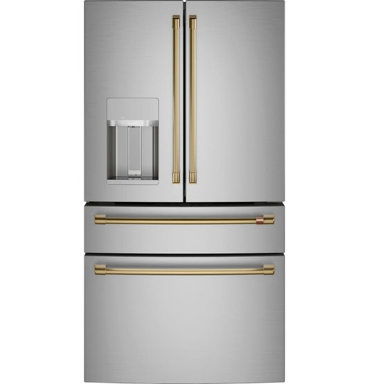 Cafe CXQB4H4PNCG CAF(EBACK)™ Refrigeration Handle Kit - Brushed Brass