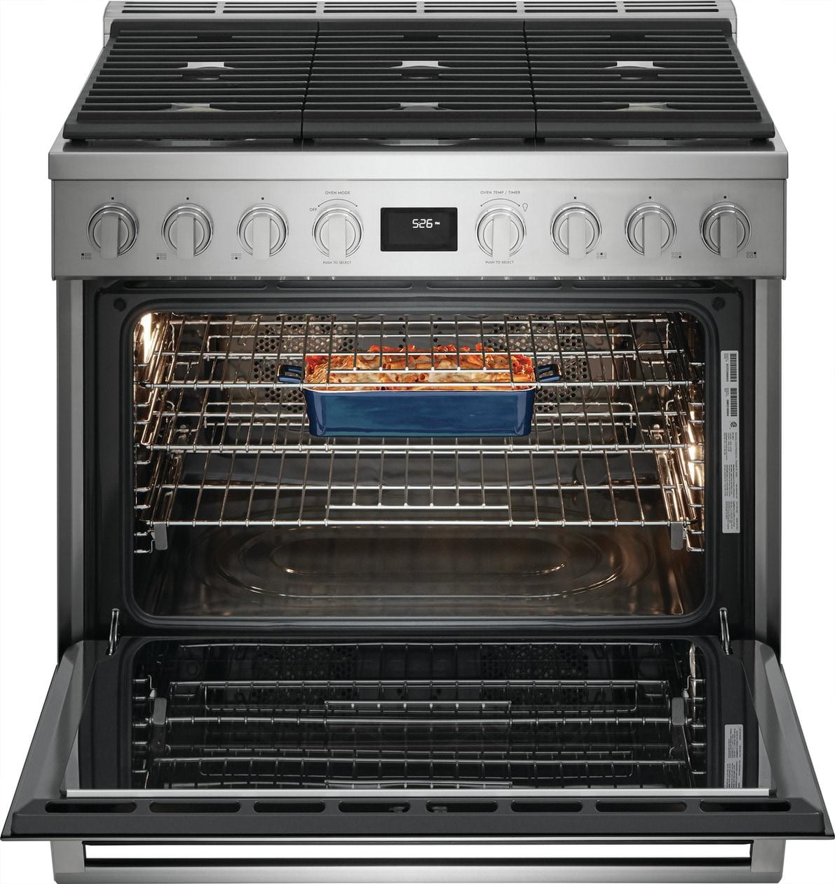 Electrolux ECFD3668AS 36" Dual-Fuel Freestanding Range