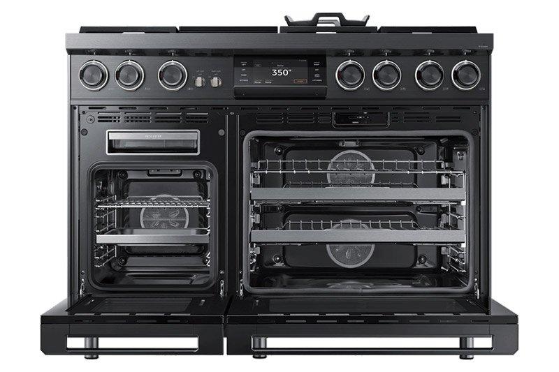 Dacor 48" Pro Dual-Fuel Steam Range, Graphite Stainless Steel, Natural Gas/High Altitude