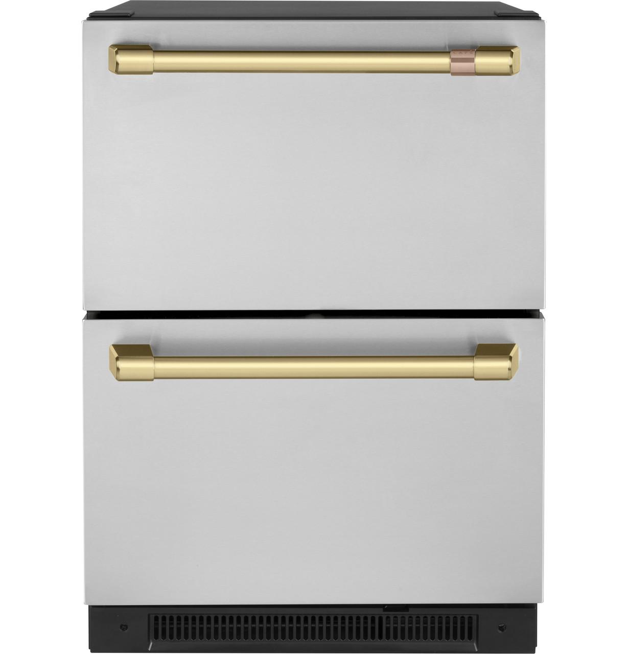 Cafe CXQD2H2PNCG CAF(EBACK)™ Handle Kit - Brushed Brass