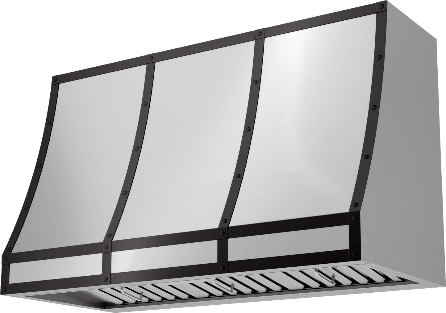 Zephyr BKFT48AMB Forte Hood Banding Kit, 48in, Matte Black Finish