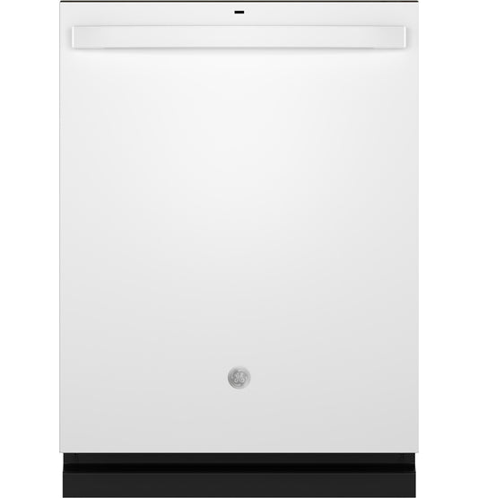 GDT670SGVWW GE® ENERGY STAR® Top Control with Stainless Steel Interior Dishwasher with Sanitize Cycle