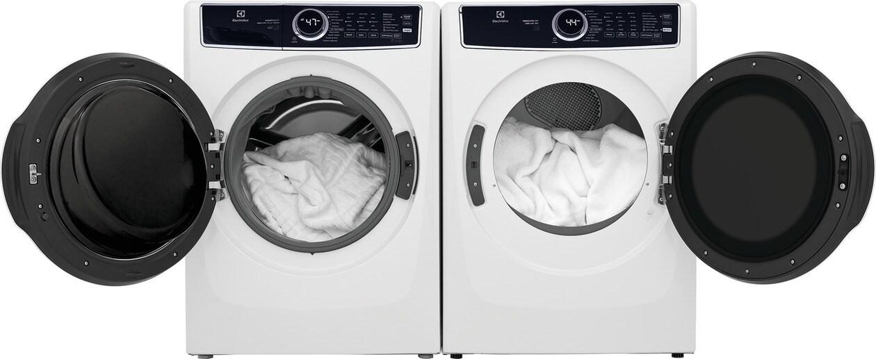 Electrolux ELFG7637AW Front Load Perfect Steam™ Gas Dryer with LuxCare® Dry and Instant Refresh - 8.0 Cu. Ft.
