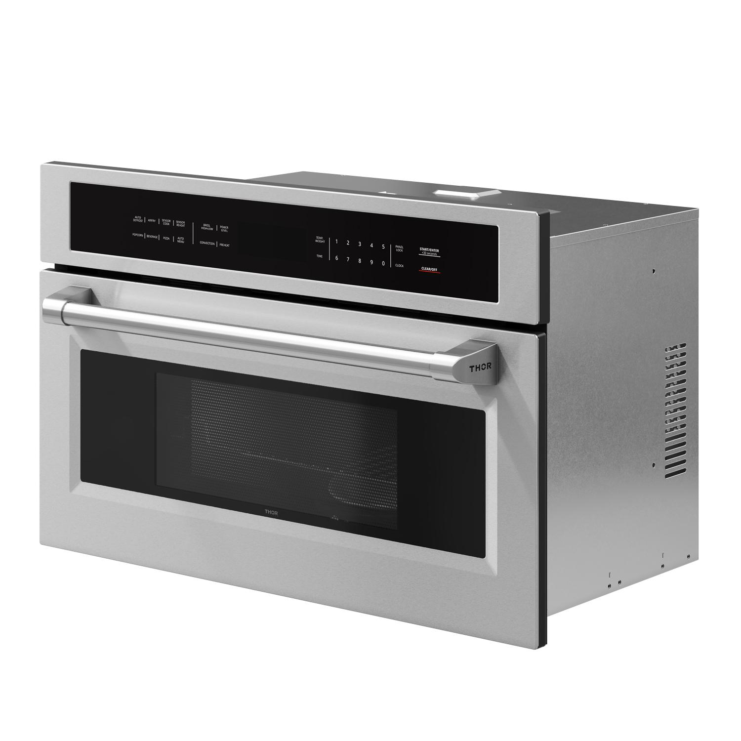 Thor Kitchen 30 Inch Built-in Professional Microwave Speed Oven With Airfry - Tmo30