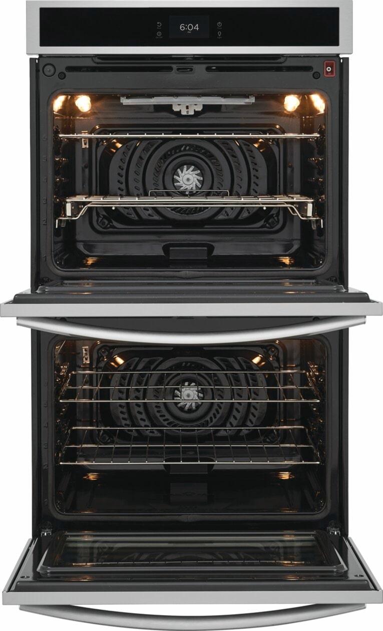 Frigidaire GCWD3070AF 30" Double Electric Wall Oven with Stone-Baked Pizza