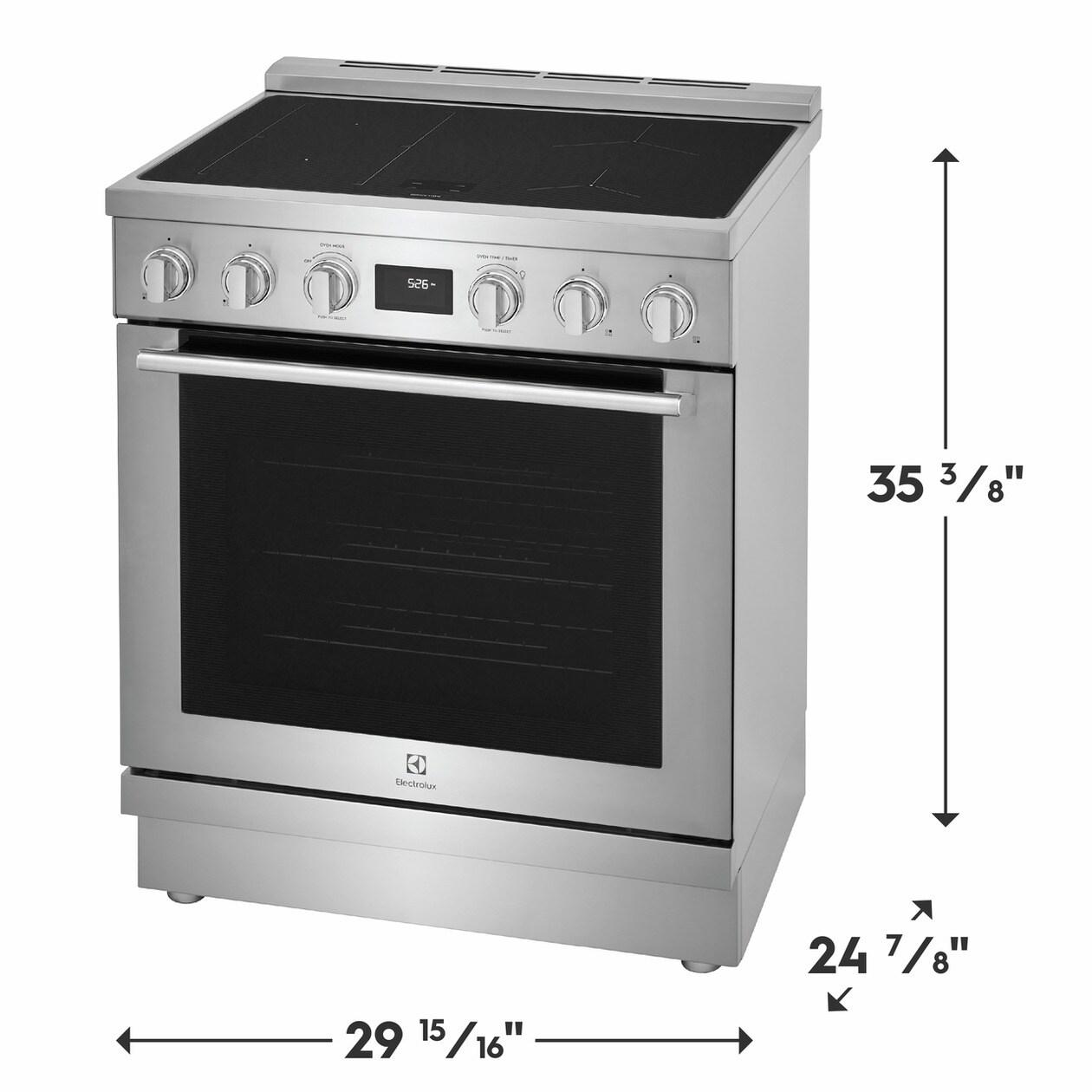 Electrolux ECFI3068AS 30" Induction Freestanding Range