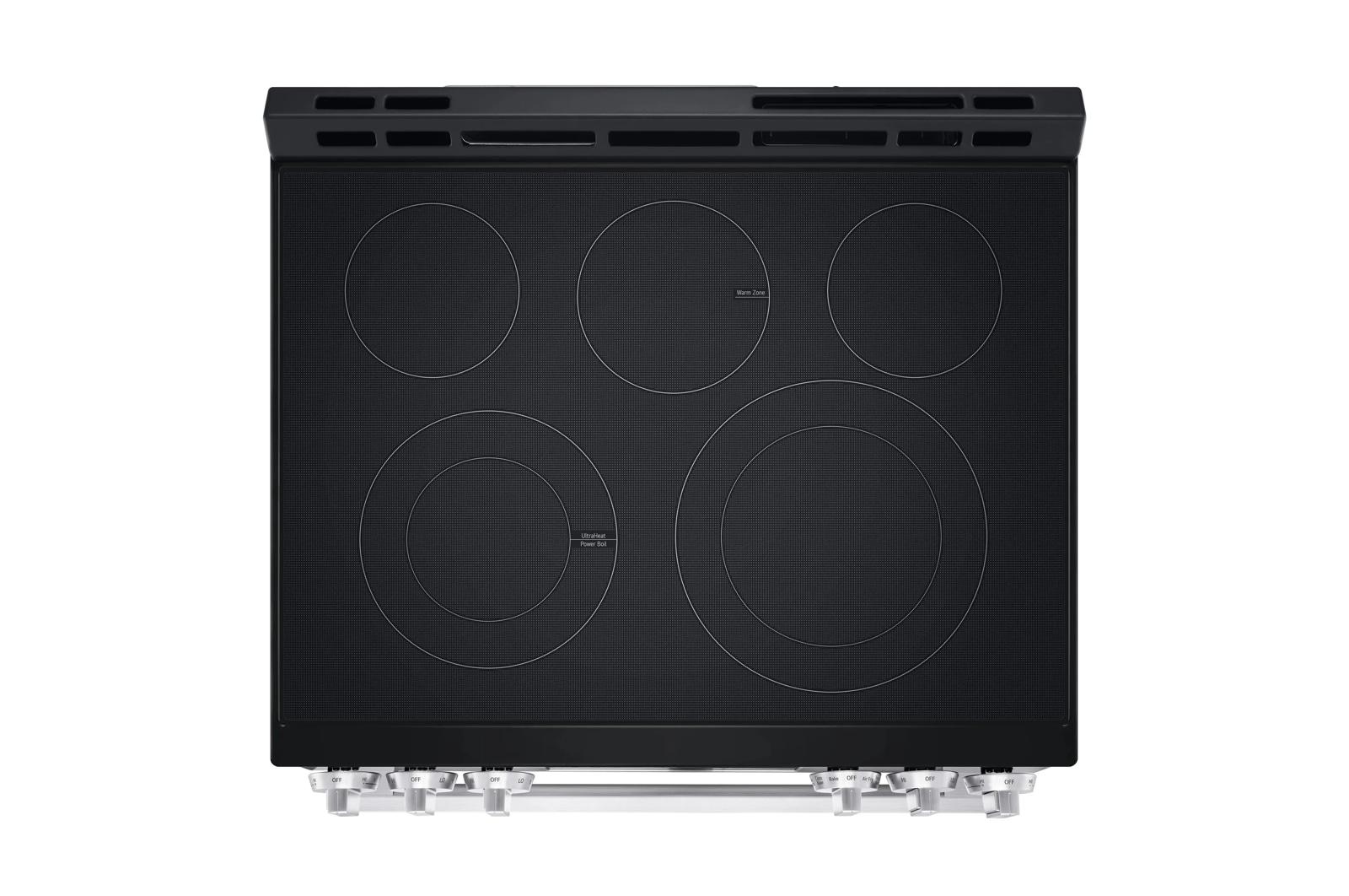 Lg LSEL6333XE 6.3 cu ft. Smart Electric Slide-in Range with Air Fry & EasyClean®