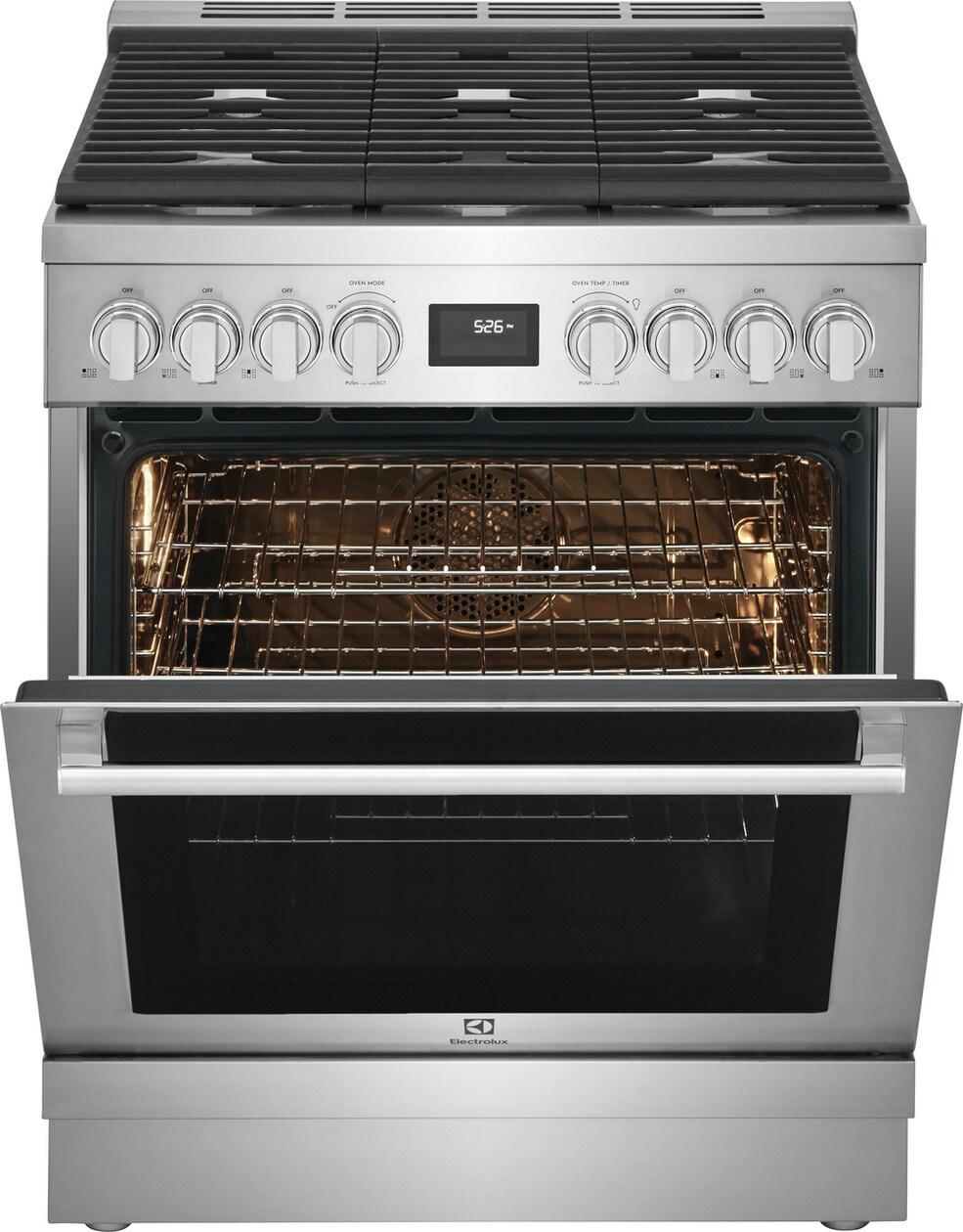 Electrolux ECFD3068AS 30" Dual-Fuel Freestanding Range