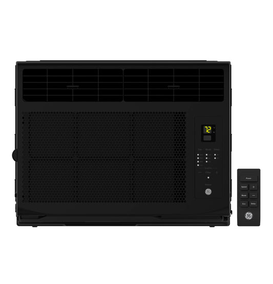 AWCS06BBA GE® 6,000 BTU Electronic Window Air Conditioner for Small Rooms up to 250 sq ft., Black