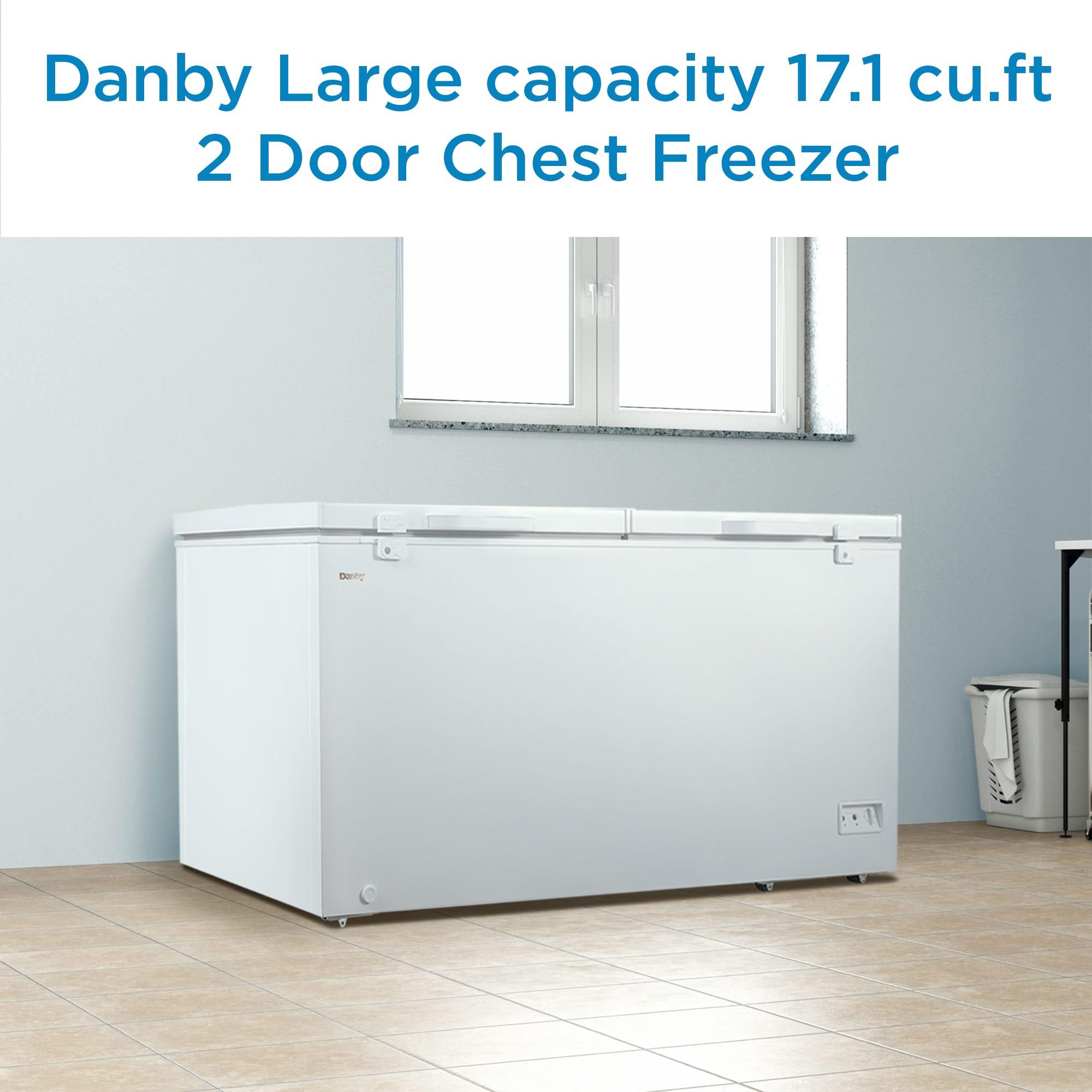 DCFM171A1WDB Danby 17.1 cu. ft. Chest Freezer 2 Door in White