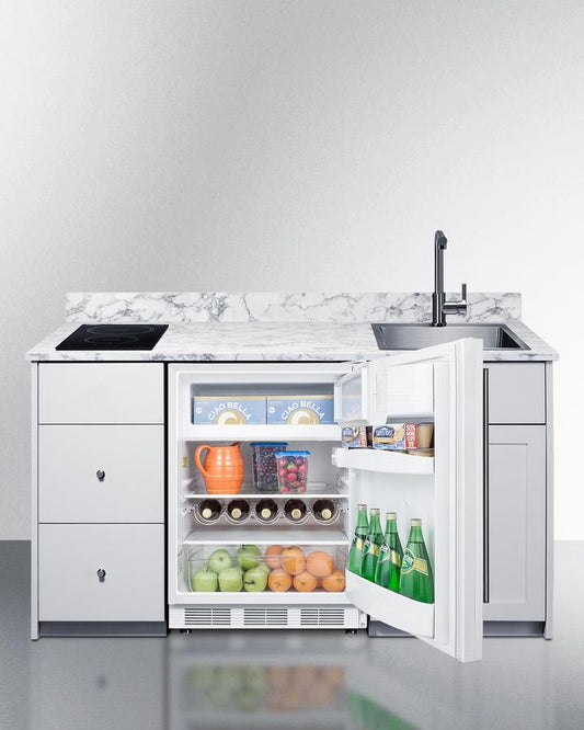 Summit CALDERAWH33I Turnkey Caldera Kitchen, ADA-compliant