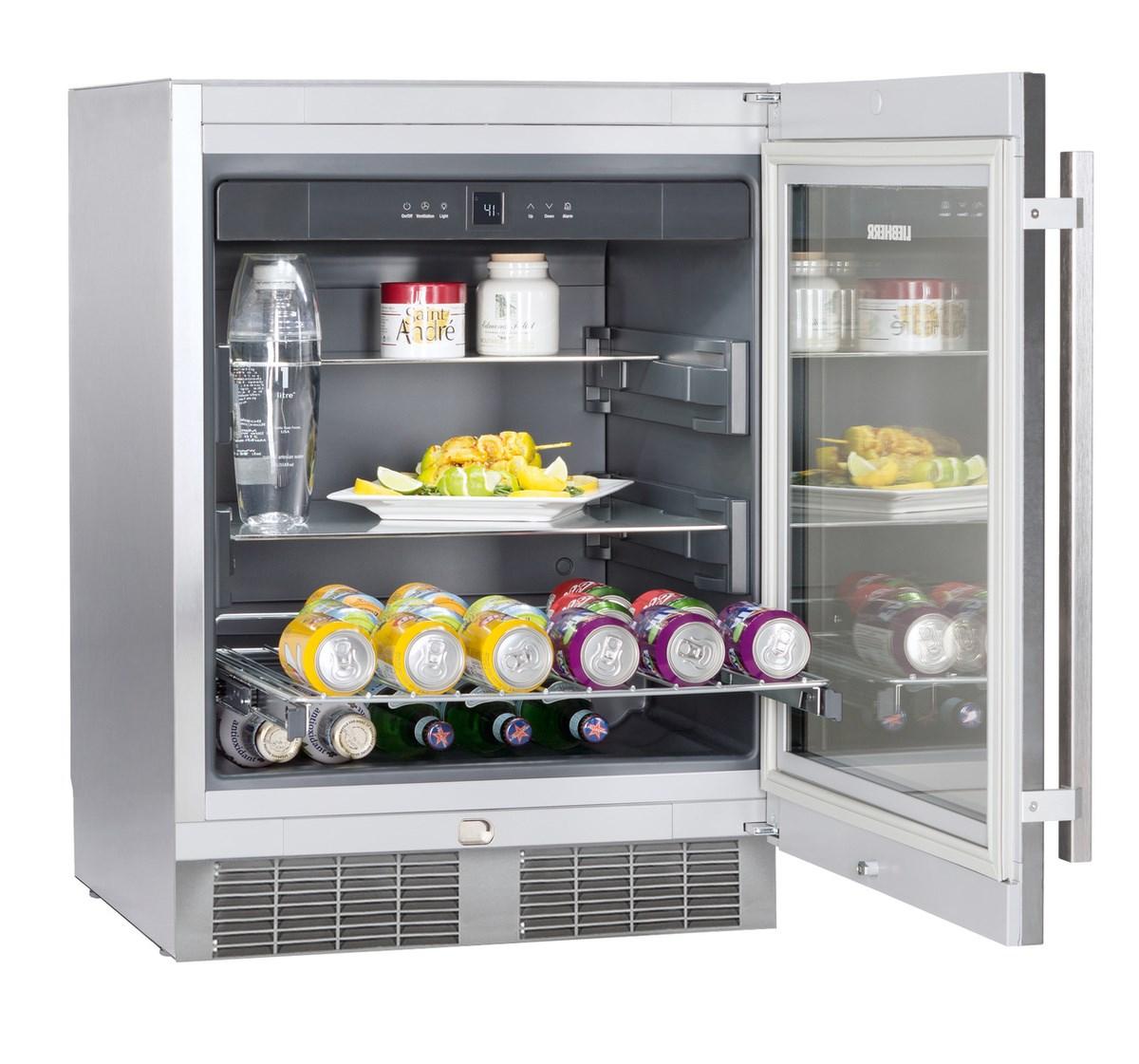 Liebherr RU510 Undercounter Beverage Center 24", Lock, Reversible Door