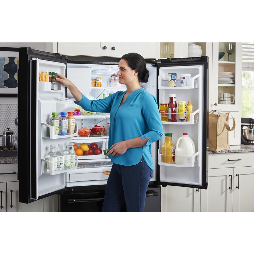 Maytag MFI2570FEB 36-Inch Wide French Door Refrigerator with PowerCold® Feature - 25 Cu. Ft