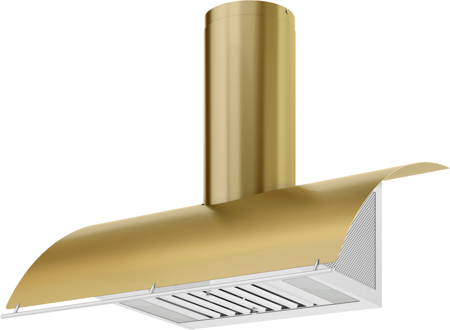 Zephyr COKE42CBGX Okeanito, 42in, Brushed Gold, LED, BODY ONLY