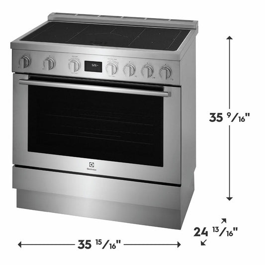 Electrolux ECFI3668AS 36" Induction Freestanding Range