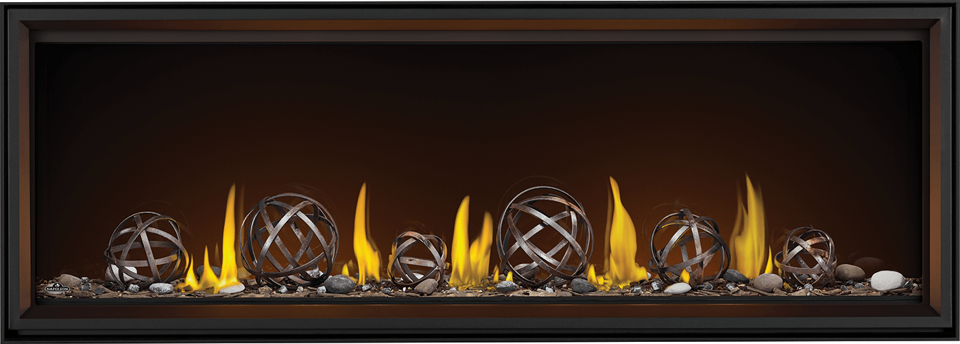 Napoleon Bbq TLV74N Tall Linear Vector 74 Direct Vent Gas Fireplace