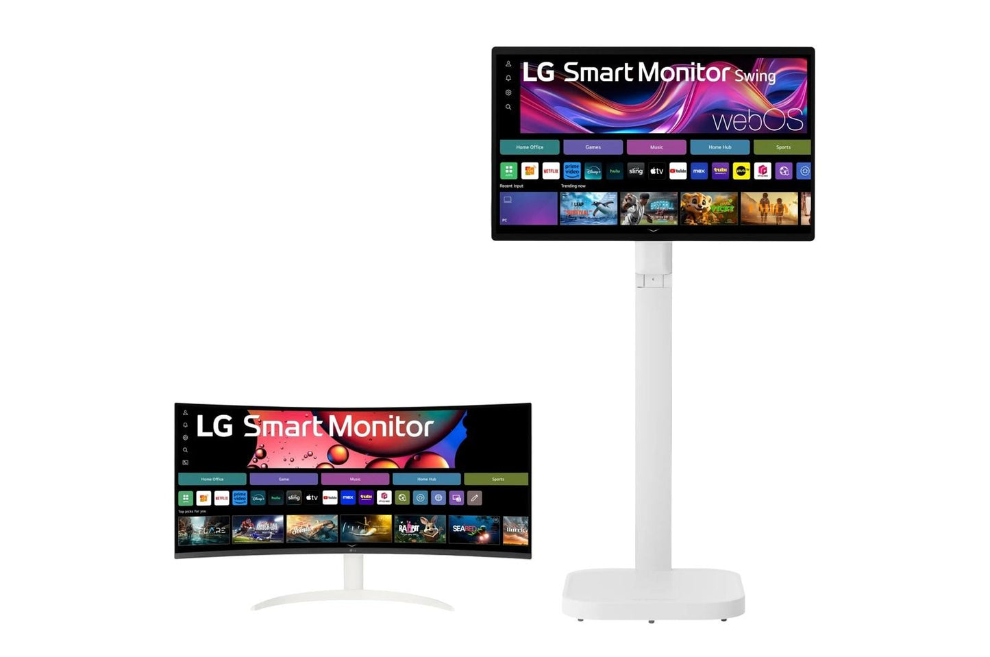 34SR60QCW32U889SAW LG Monitor Large Screen Versatile Entertainment Collection