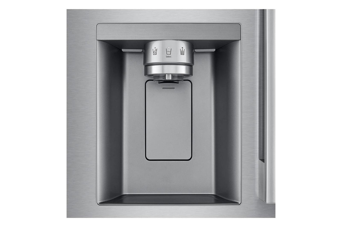 Lg LF25H6330S 25 cu. ft. Standard-Depth MAX™ 3-Door French Door Refrigerator with External Ice and Water Dispenser