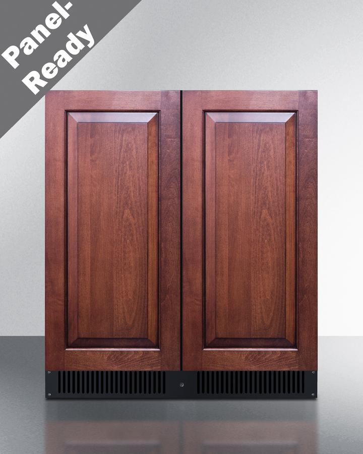 Summit FFRF3070BPNR 30" Wide Built-in Refrigerator-freezer (panels Not Included)