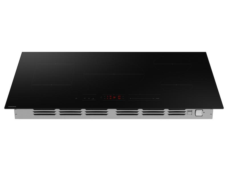 Samsung CC70F36S2D 36" Induction Cooktop with Anti-Scratch Matte Glass and Sync Burners in Black