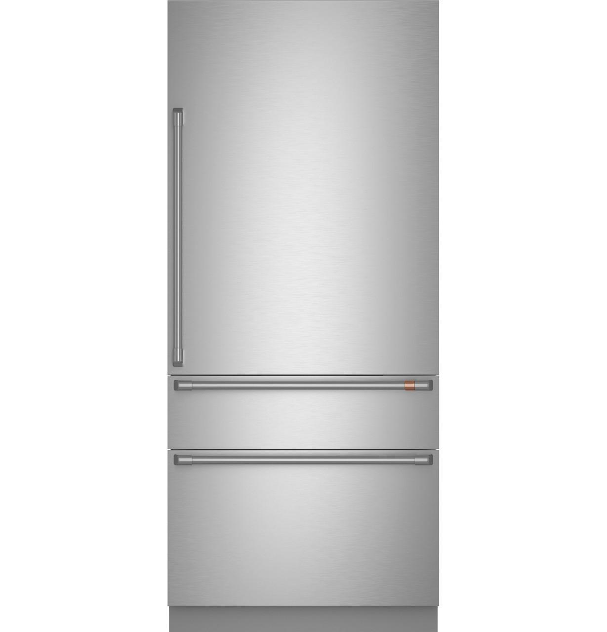 Cafe Caf(eback)™ 36" Integrated Bottom-Freezer Refrigerator