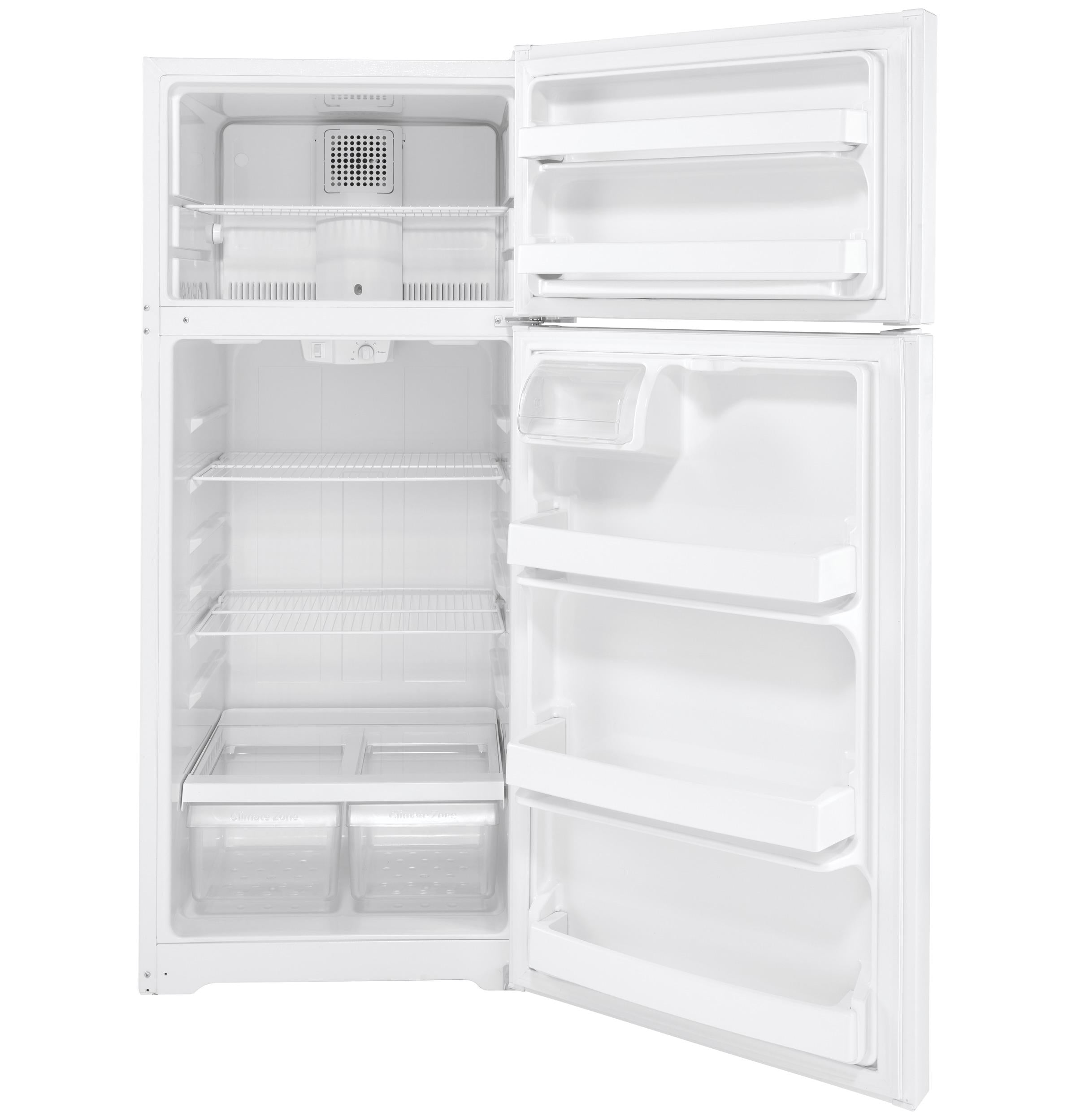GTS18DTNRWW GE® 17.5 Cu. Ft. Top-Freezer Refrigerator