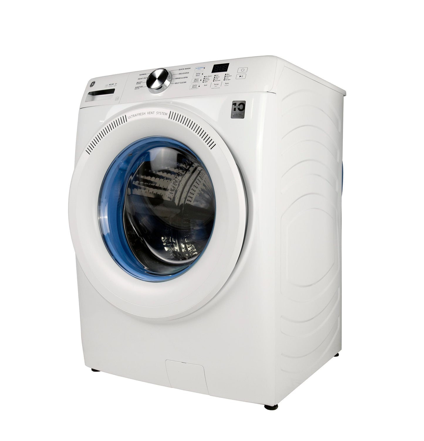 GFW350SSYWW GE® ENERGY STAR® 4.6 cu. ft. Capacity Smart Front Load Washer with UltraFresh Vent System with OdorBlock™