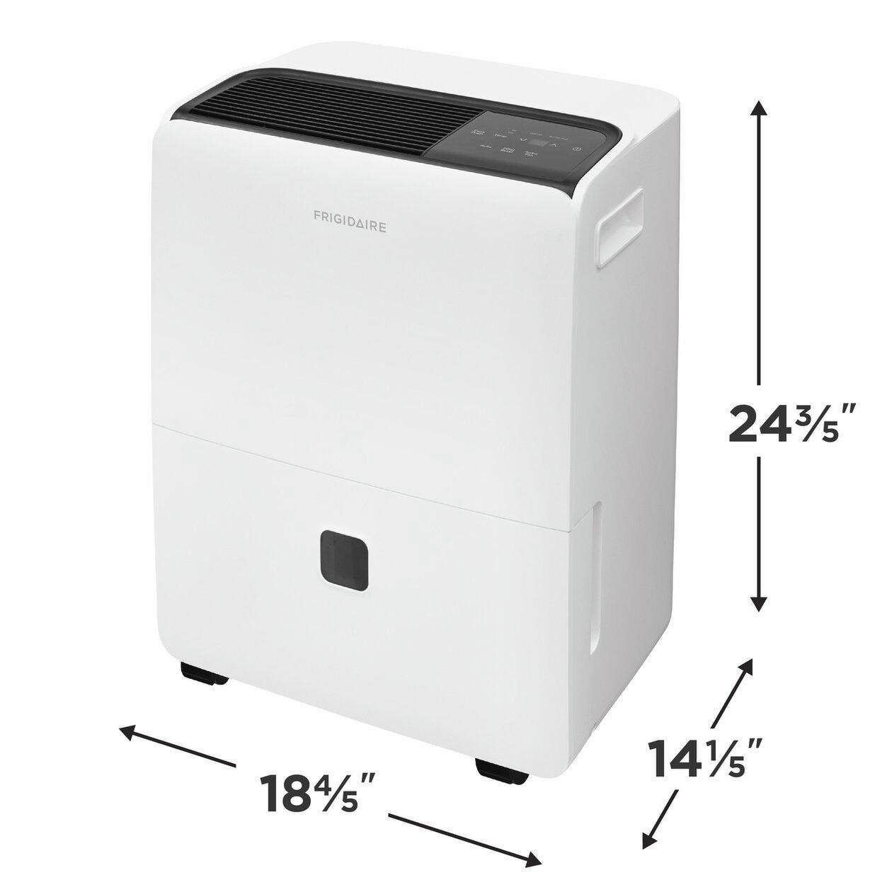 Frigidaire FHDP6033W1 60 Pint Built-In Pump Dehumidifier