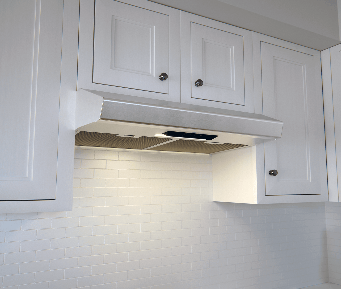 Zephyr AK1200BB Breeze II, UC, 30", Blk, LED, 400 CFM