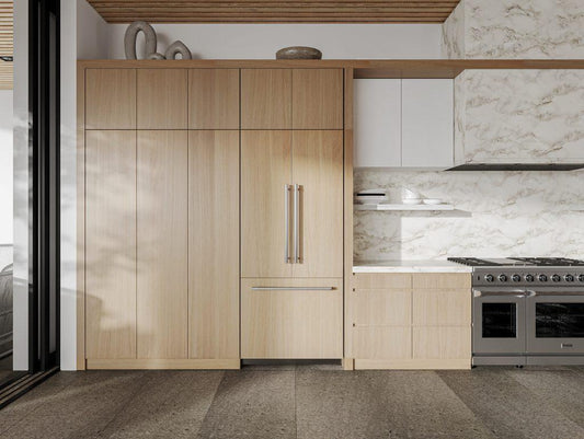 XRF3619BFPSS Thor Kitchen 36-inch French Door Built-in Panel-ready Refrigerator - Xrf3619bfp-ss