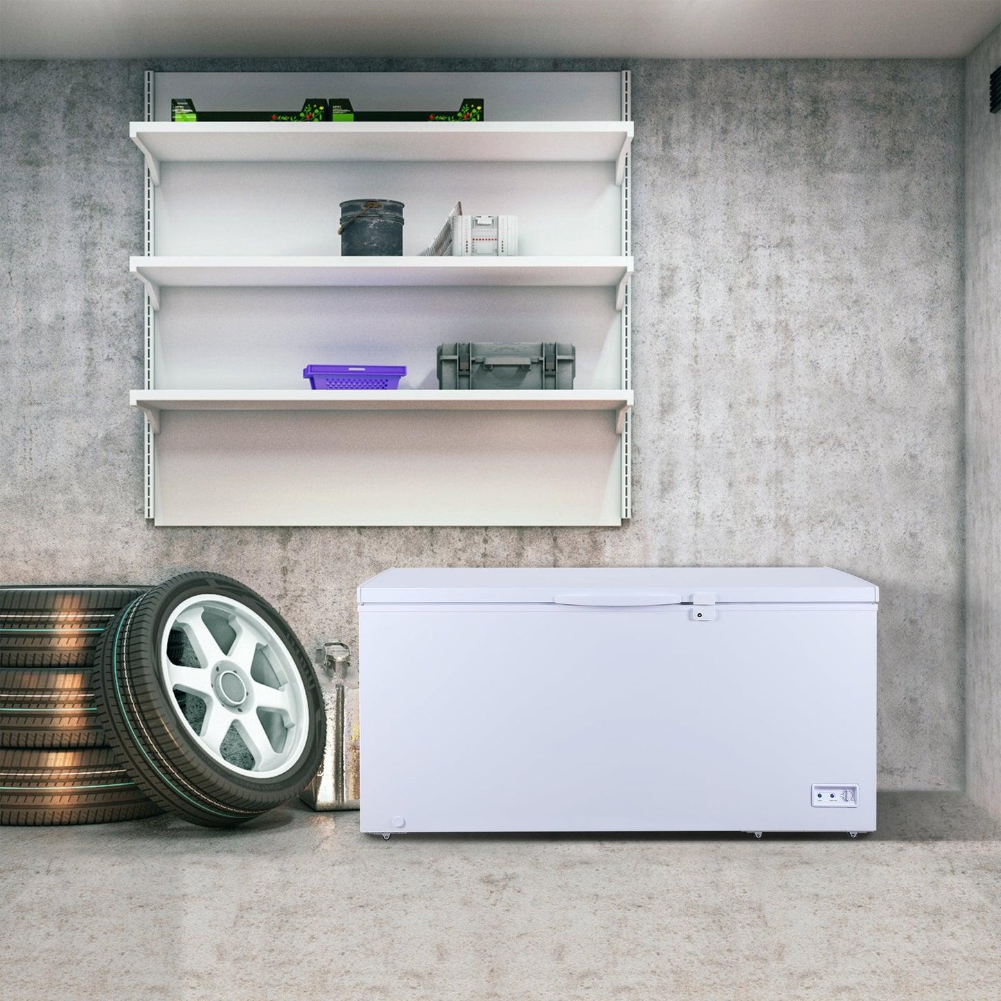 CF171F0WA Avanti 17.2 cu. ft. Garage Ready Chest Freezer, White