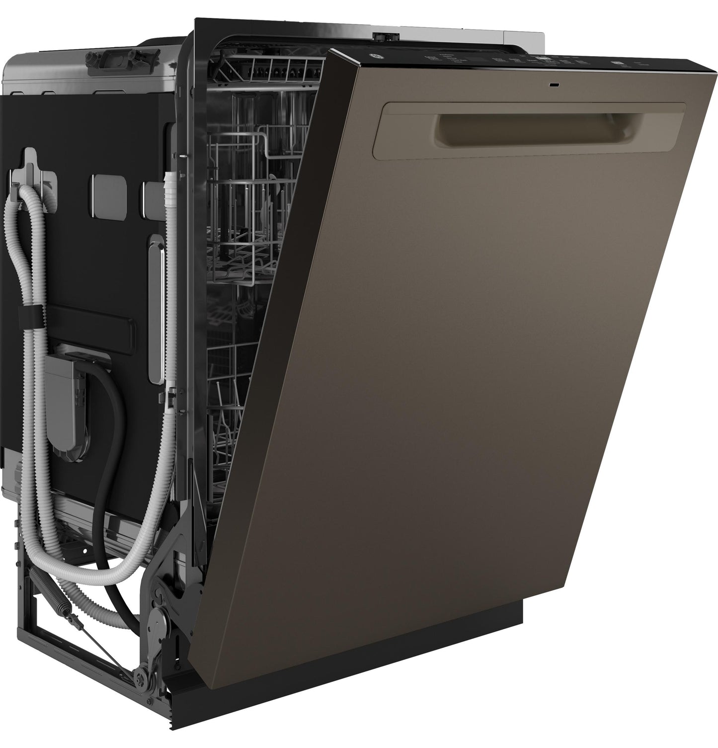 GDP670SMVES GE® ENERGY STAR® Fingerprint Resistant Top Control with Stainless Steel Interior Dishwasher with Sanitize Cycle