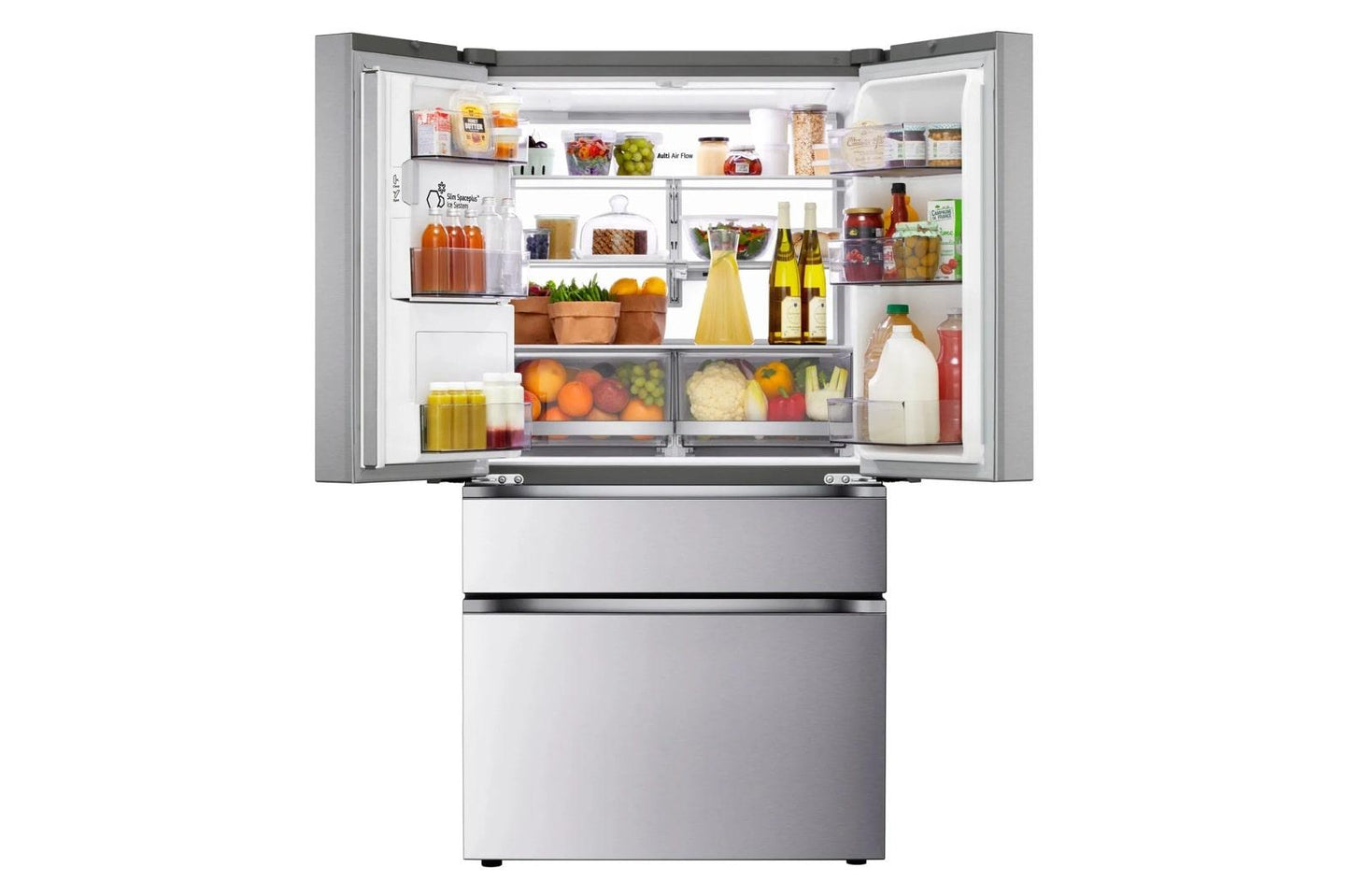 Lg LF29S9730S 29 cu. ft. Standard-Depth MAX™ 4-Door French Door Refrigerator with Mini Craft Ice™ and Full-Convert Drawer™
