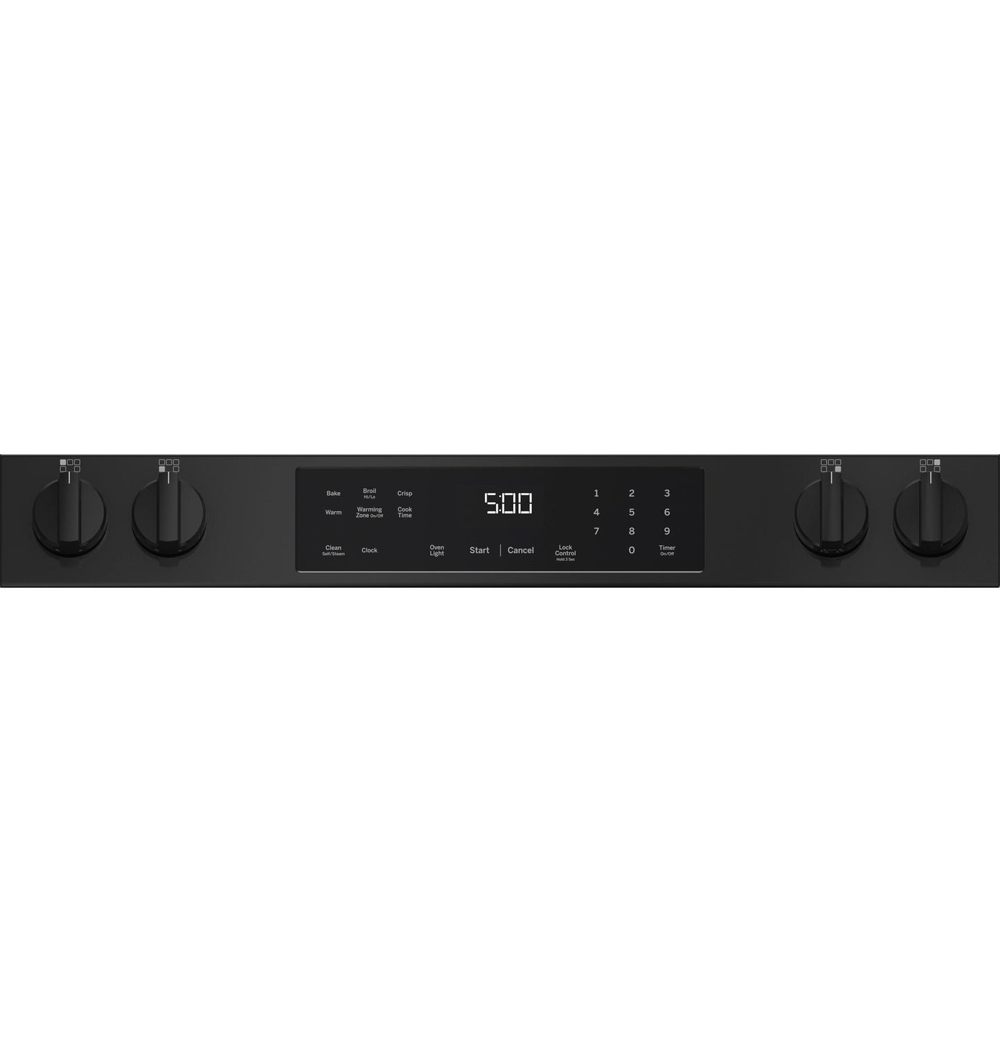 GRS500PVBB GE® ENERGY STAR® 30" Slide-In Electric Range with Crisp Mode