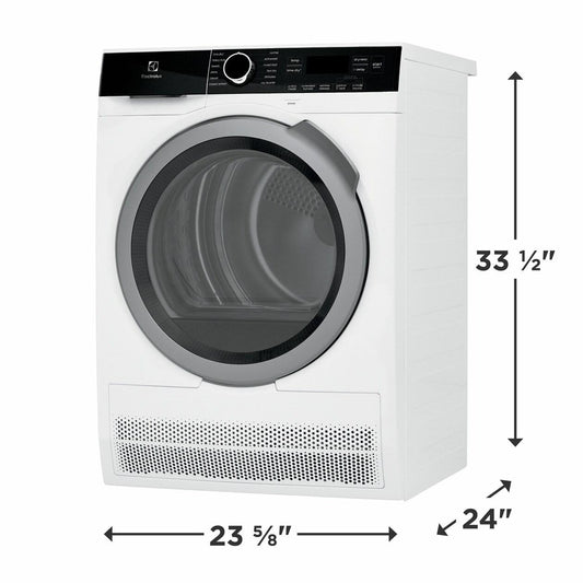Electrolux ELFE4222AW 24" Compact Front Load Dryer - Ventless, Energy Star Certified, 4.0 Cu. Ft.